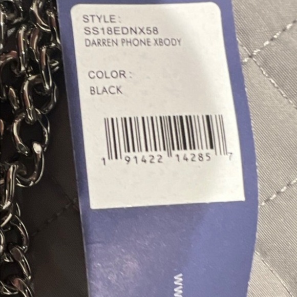 🖤 REBECCA MINKOFF BLACK LEATHER PHONE BAG! - Picture 7 of 12